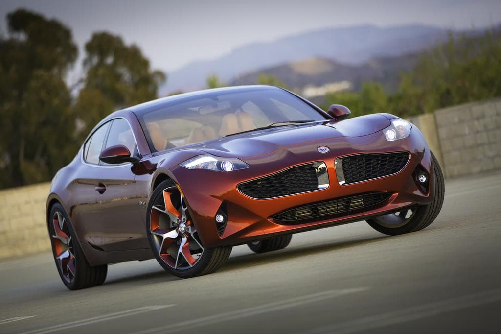 La face avant de la Fisker Atlantic