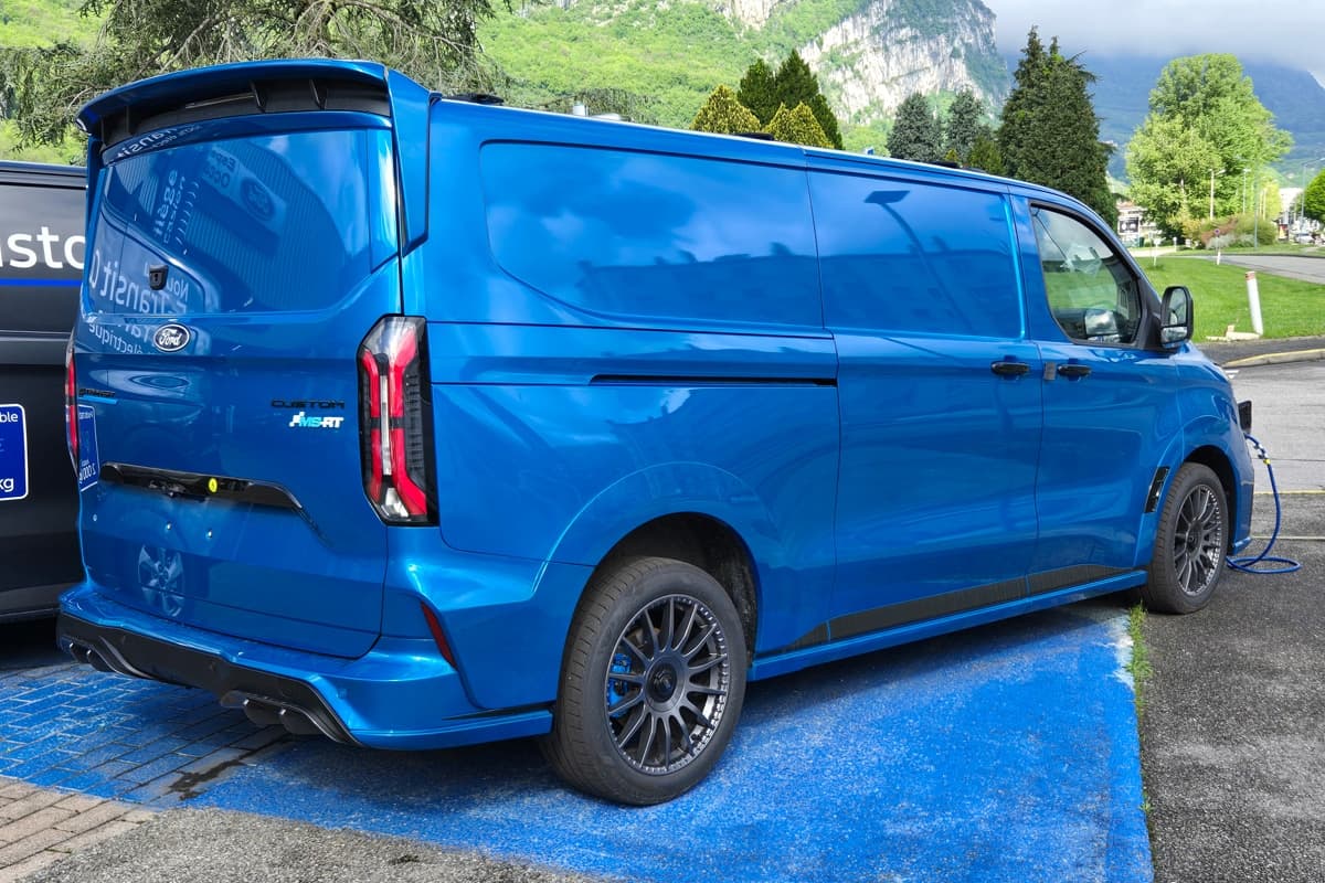 Le Ford e-Transit Custom MS-RT de Guillaume