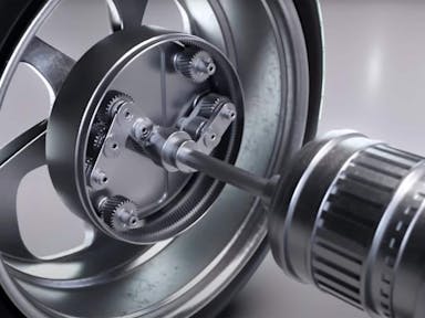 Réducteur dans la roue des véhicules électriques (Hyundai/Kia)