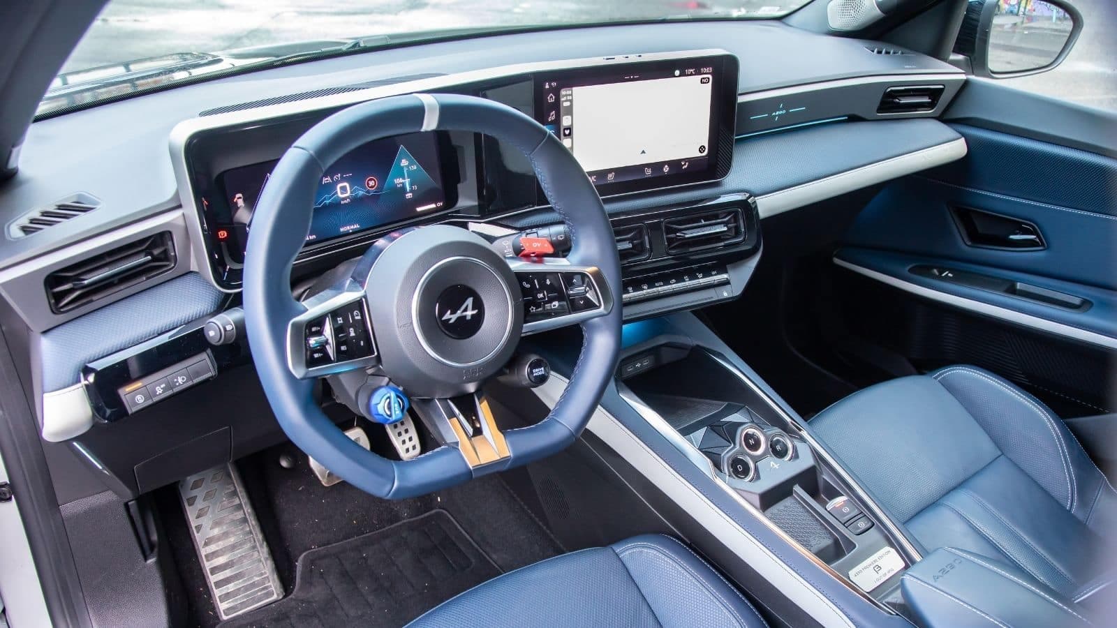 Planche de bord de l'Alpine A290