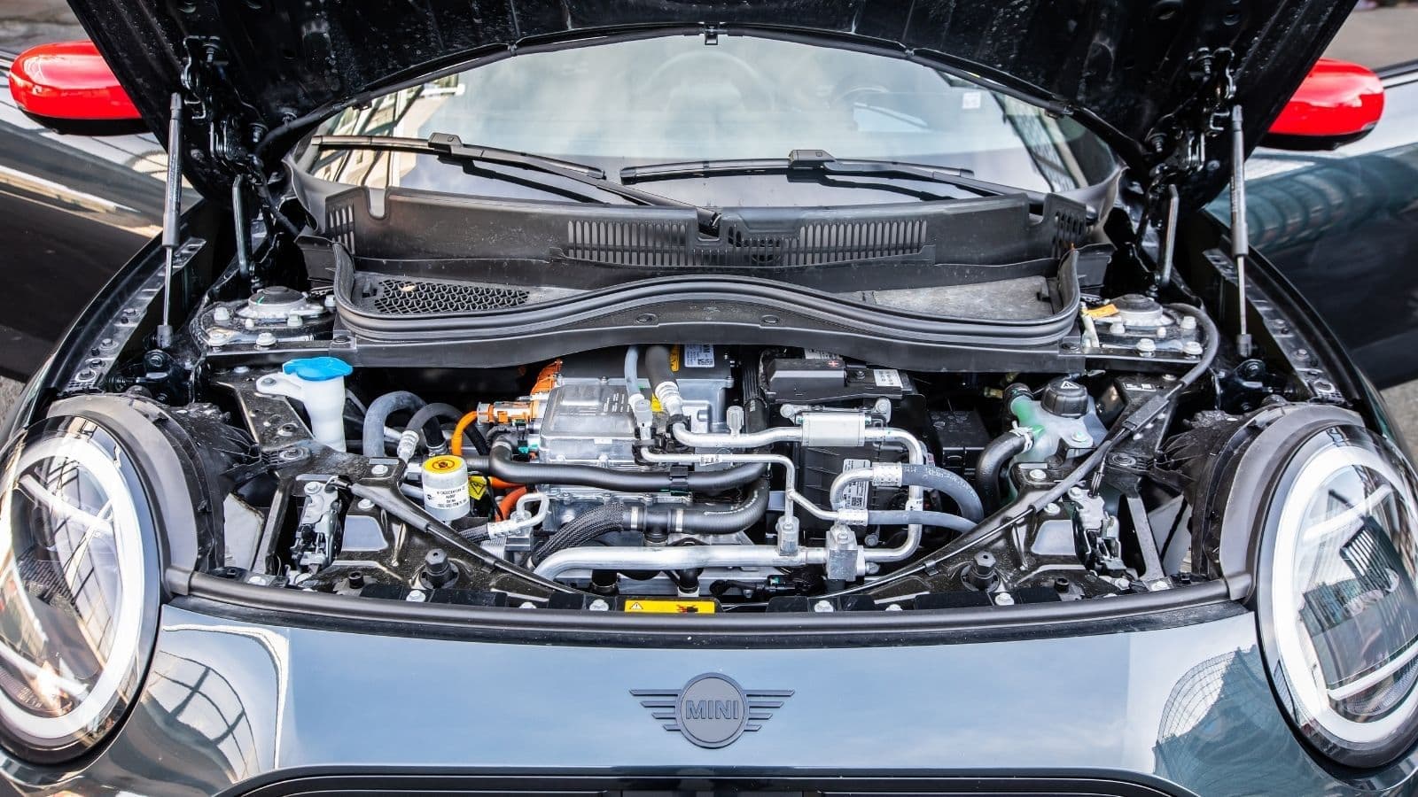 Moteur de la Mini Cooper JCW électrique