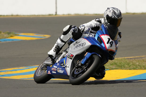 Une des motos électriques de Zero Motorcycles engagée en compétition.