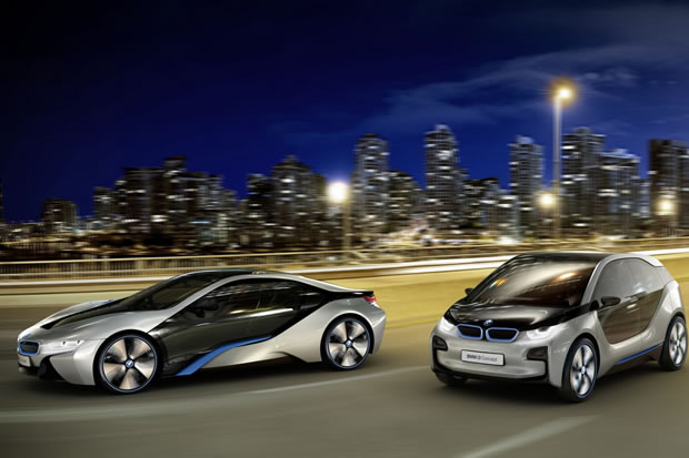 Les voitures électriques BMW i