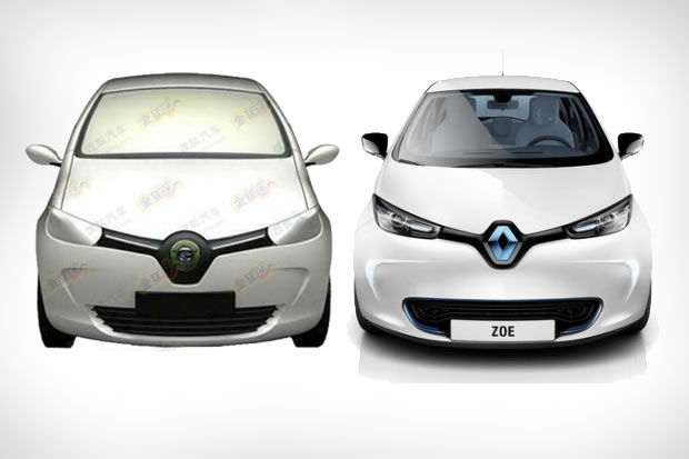 Copie de la Renault ZOE : un air de ressemblance, non ?