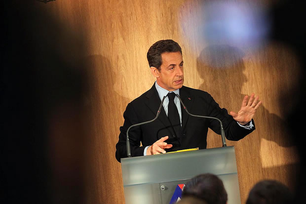 Nicolas Sarkozy voiture électrique