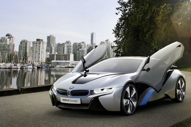 La BMW i8 Concept