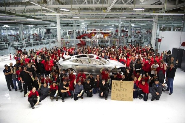 Tesla Model S : le cap des 1 000 châssis franchi