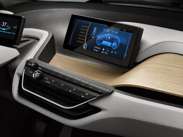 L'intérieur de la BMW i3 Coupé fait la part belle aux matériaux renouvelables