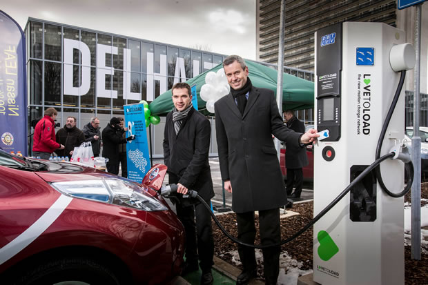 Belgique : les gares équipées en bornes de recharge