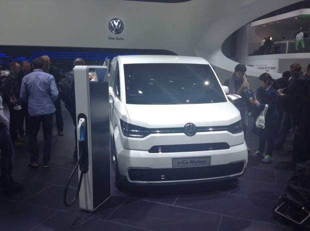 La face avant du Volkswagen e-CO Motion Concept