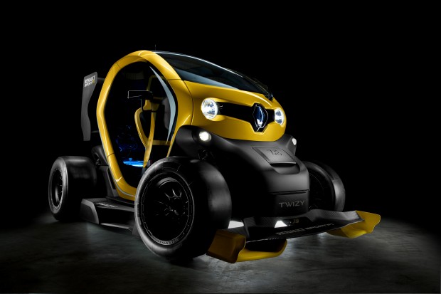 L'avant du Twizy Renault Sport F1