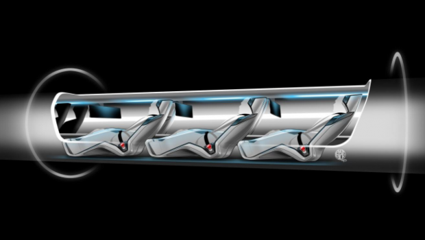 Le positionnement des passagers dans une capsule Hyperloop