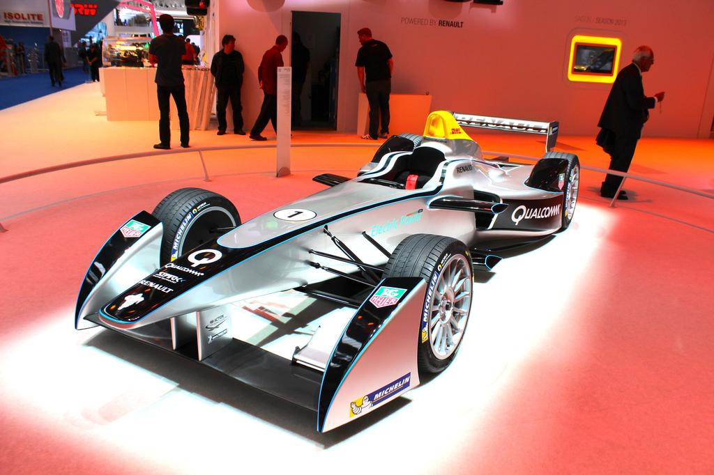 Formule E : la Spark-Renault SRT_01E présentée au salon de Francfort