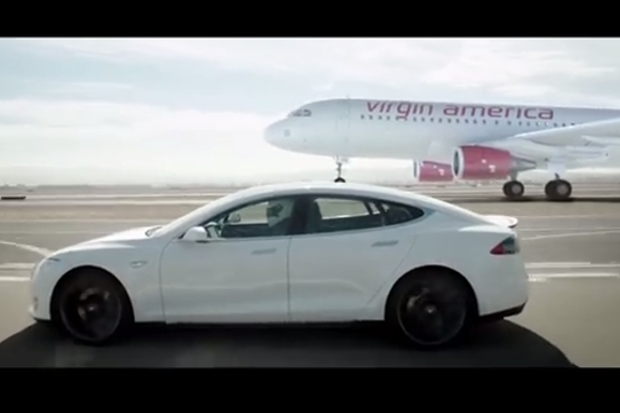 La Tesla Model S héroïne d’une publicité Salesforce