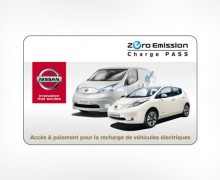 Nissan offre à ses clients une carte d’accès unique aux bornes de recharge