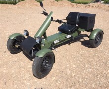 4H R&D présente son premier quad électrique militaire