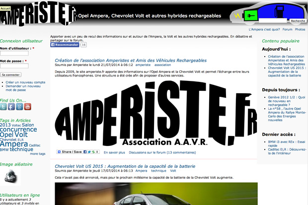 Une association se crée autour du site Amperiste.fr