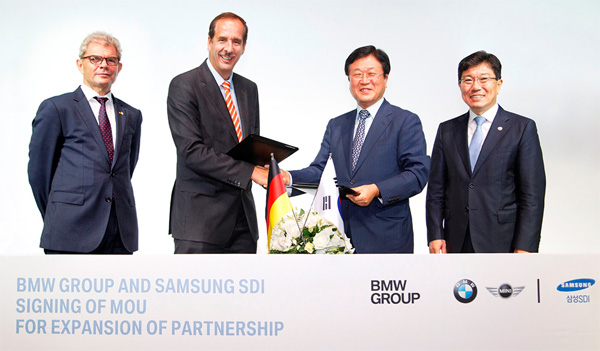 BMW signe un contrat de quelques milliards d’euros pour des batteries Samsung