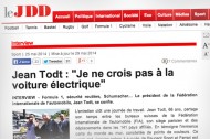 Jean Todt croit-il à la voiture électrique ?
