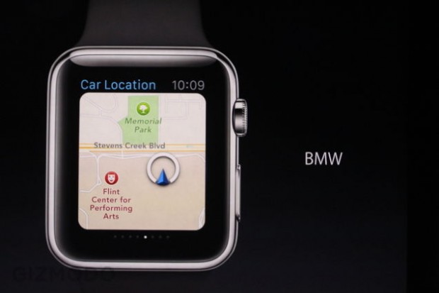 Apple Watch BMW - Localisation