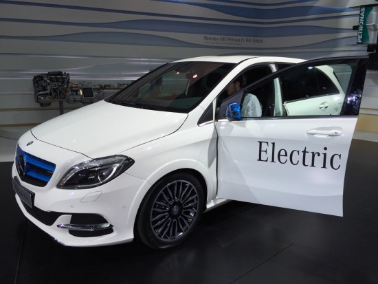 Mercedes B Electric Drive : premier monospace compact électrique