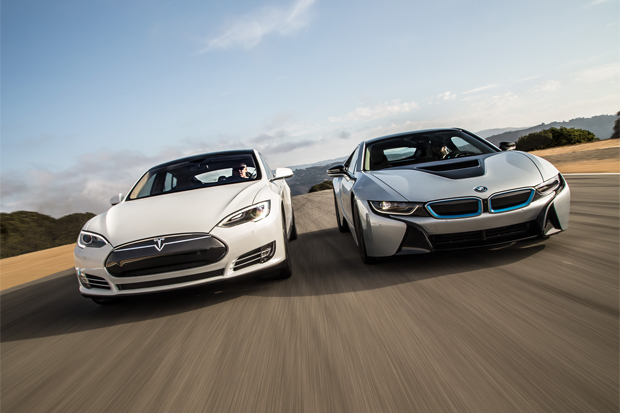 BMW i8 & Tesla Model S