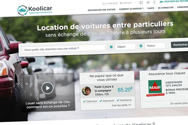 Koolicar – la location de voiture entre particuliers sans échange de clés