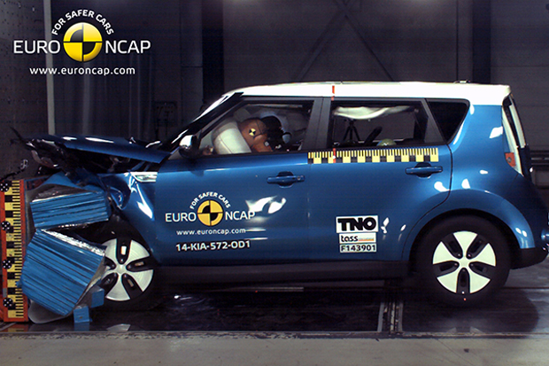 La Kia Soul EV décroche 4 étoiles aux tests Euro NCAP