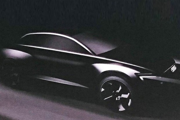 Q6 ou Q8 e-tron - Première image du futur SUV électrique d'Audi