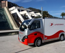 La Poste de Monaco expérimente l’utilitaire électrique Colibus Véhiposte