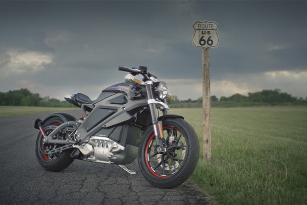 LiveWire - La moto électrique d'Harley Davidson sur la mythique route 66