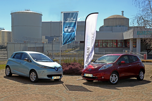 50 véhicules électriques Renault-Nissan pour la Centrale de Civaux