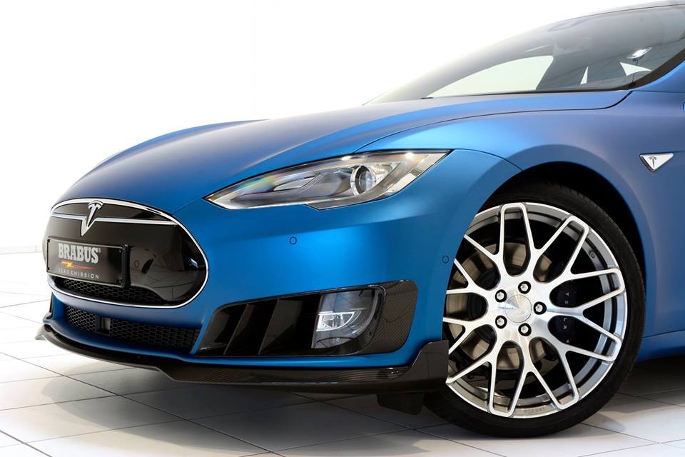 La Tesla Model S Brabus révélée à Francfort