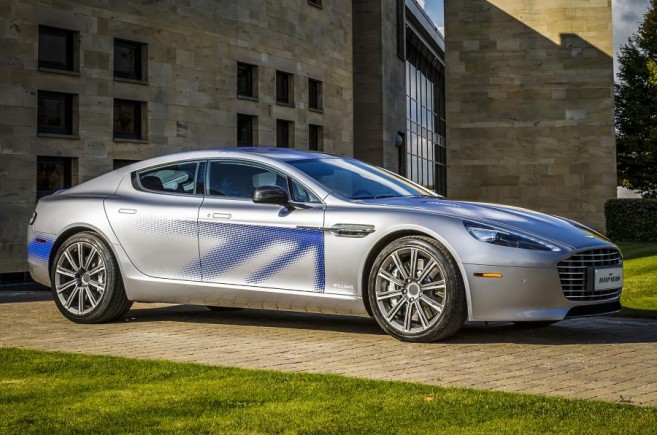 L'Aston Martion RapidE : première voiture électrique de la marque