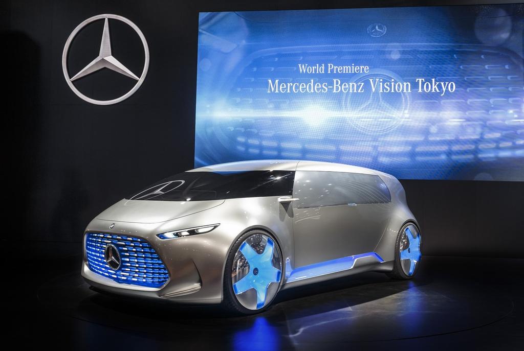 Mercedes Vision Tokyo : le monospace autonome à hydrogène