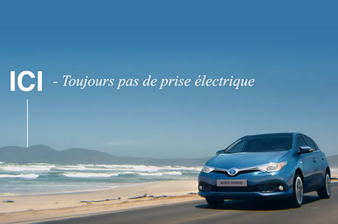 Publicité : quand Toyota se moque des voitures électriques pour promouvoir des hybrides…