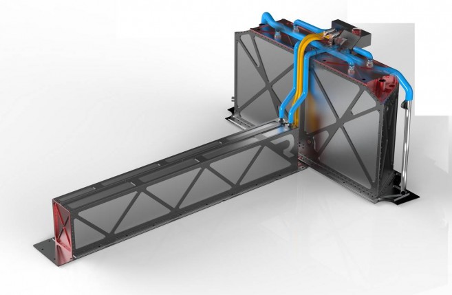 Rimac Concept_one : aperçu du pack batteries lithium-ion