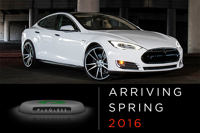 De la charge sans fil pour la Tesla Model S
