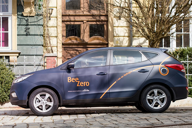 BeeZero : des voitures à hydrogène en auto-partage à Munich cet été