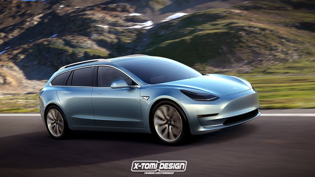 Tesla Model 3 Sportwagon break