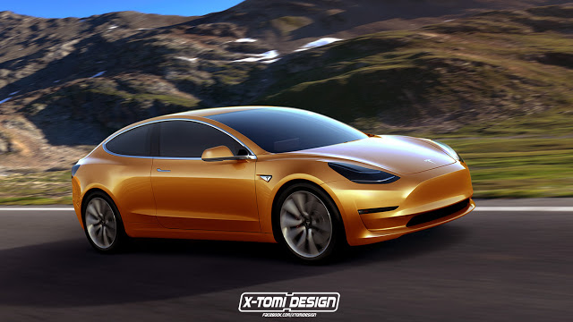 Tesla Model 3 coupé