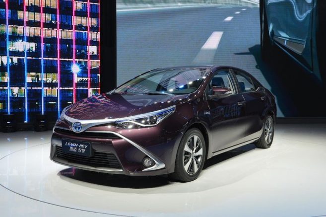 La Toyota Levin hybride rechargeable