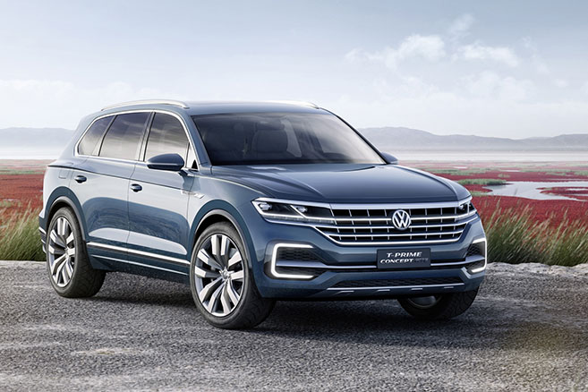 Volkswagen T-Prime GTE : le futur Touareg hybride rechargeable à Pékin