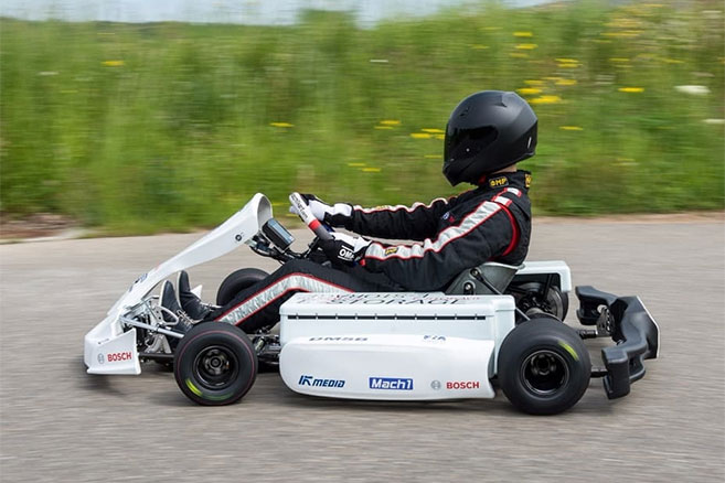 Quand Bosch et la FIA s’intéressent au karting électrique