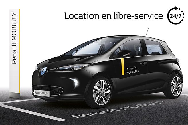Renault Mobility – Des Zoé en libre-service en concessions