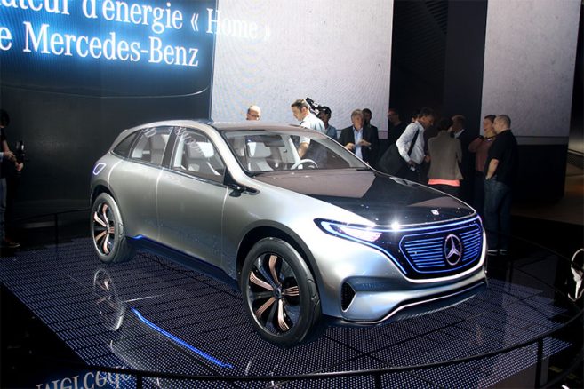 Mercedes EQ : concept électrique au Mondial de l'Auto