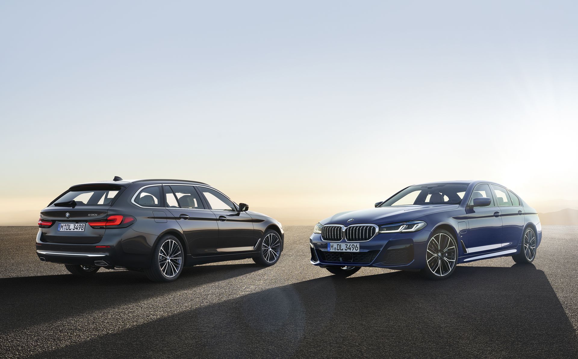 Les BMW Série 5 530e hybride rechargeable Berline et break 2020