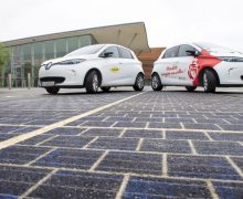 La route solaire Wattway inaugurée en Normandie