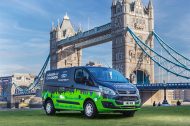 Des Ford Transit hybrides rechargeables testés à Londres