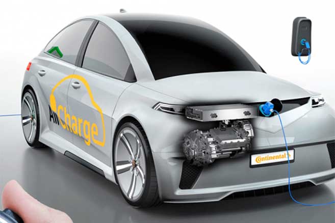 Continental AllCharge : un superchargeur embarqué « universel » pour voitures électriques